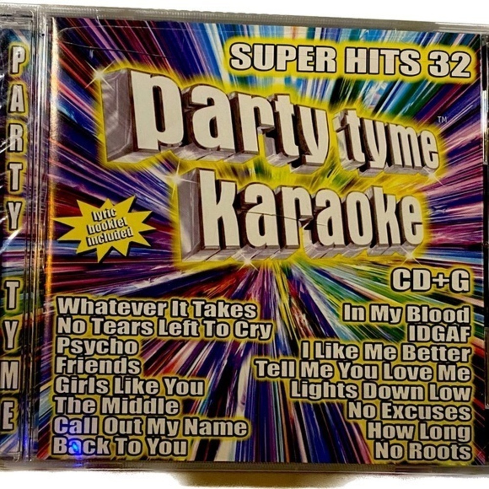 Super Hits 32 [16-song CD+G] Party Tyme Karaoke not the original artist